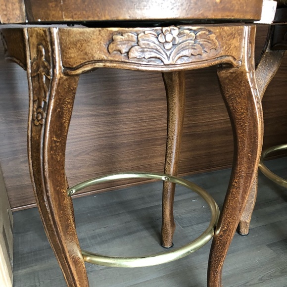 Wood Barstools (set of 3) - Picture 6 of 8